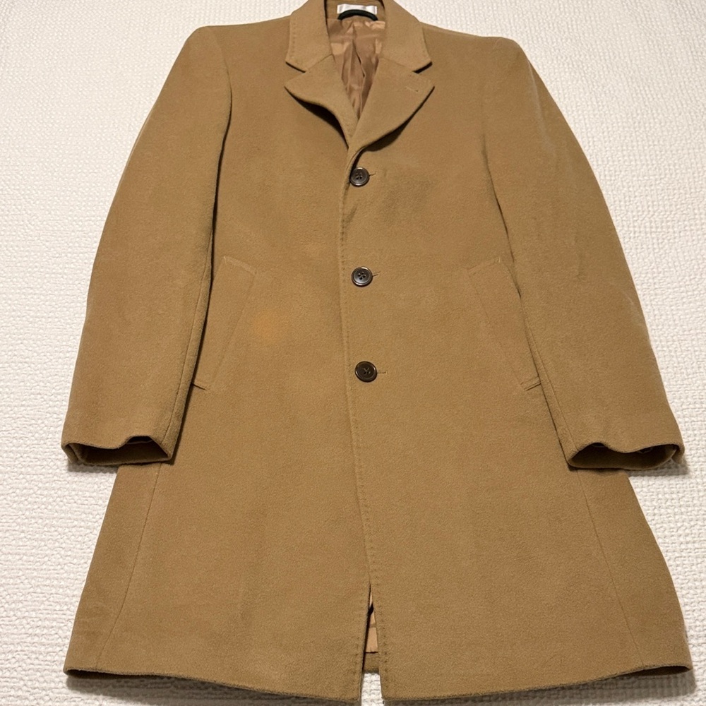 Ralph Lauren Camel Pea Coat - Picture 5 of 5